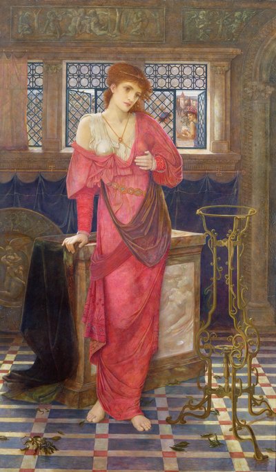 Isabella and the Pot of Basil by John Melhuish Strudwick